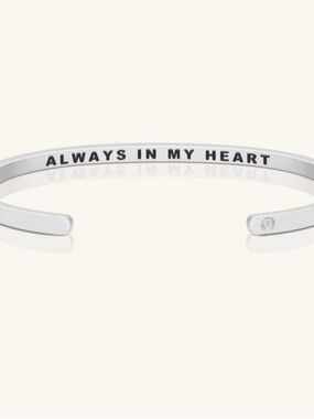 Mantraband Always in My Heart (inside) bracelet